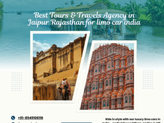 Blue and White Modern India Tour and Travel Agency Instagram Post